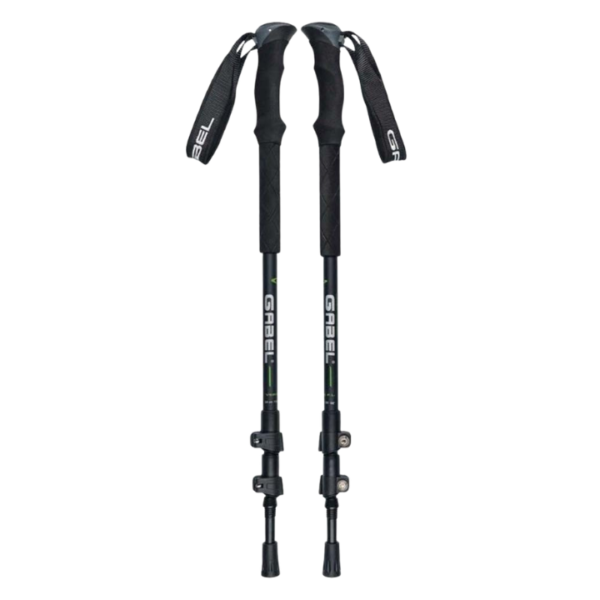 Gabel Vertigo FL. Walking Pole 64-142 cm Black