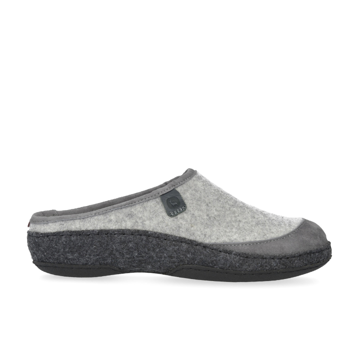 Klaveness Slipper Wool Light Grey Unisex