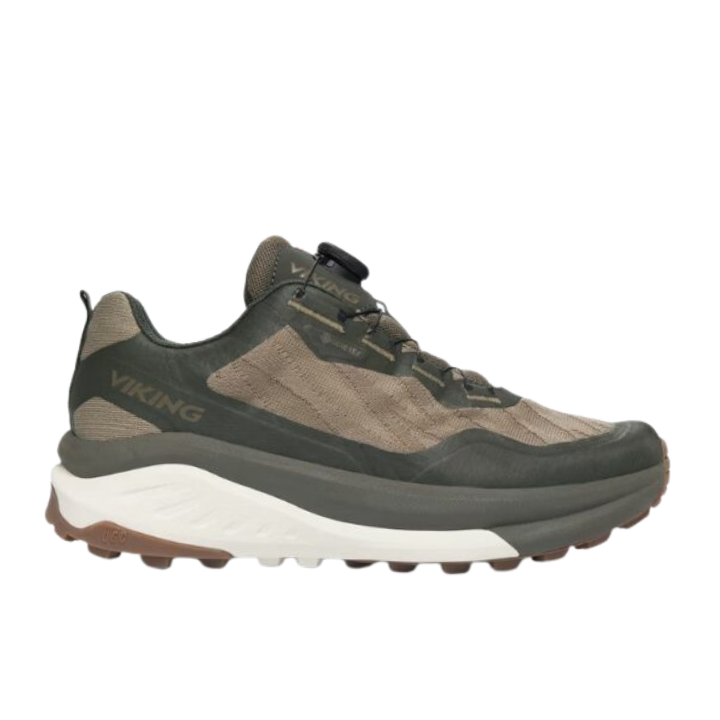 Viking Anaconda Hike Low GTX BOA Green/Beige Men