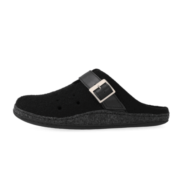 Klaveness Whool Slipper Black Men - Bild 5