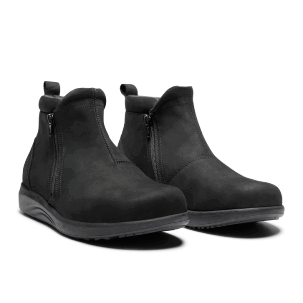 New Feet Boot 2 Zippers Black Men - Bild 2