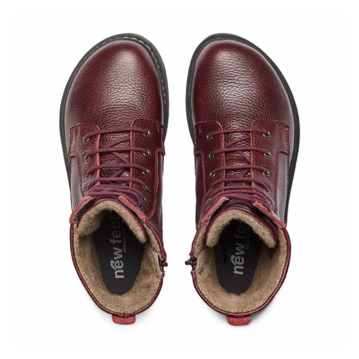 New Feet Boot Dark Wine Women - Bild 3