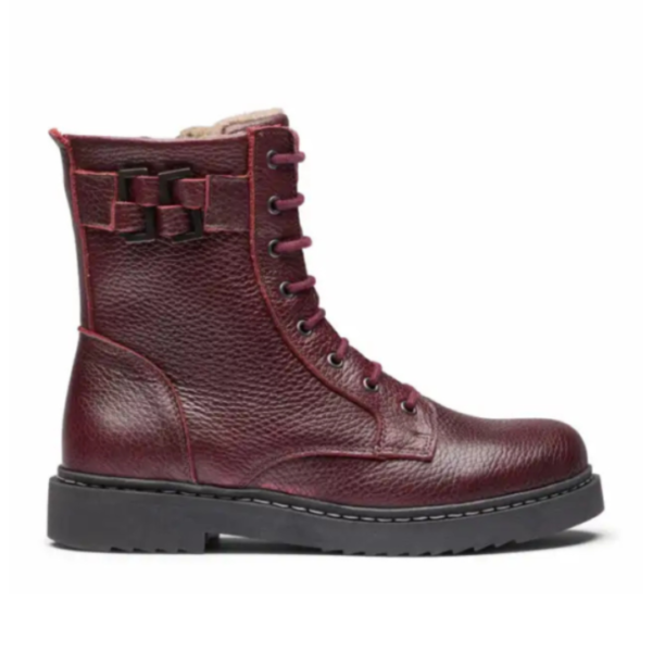 New Feet Boot Dark Wine Women
