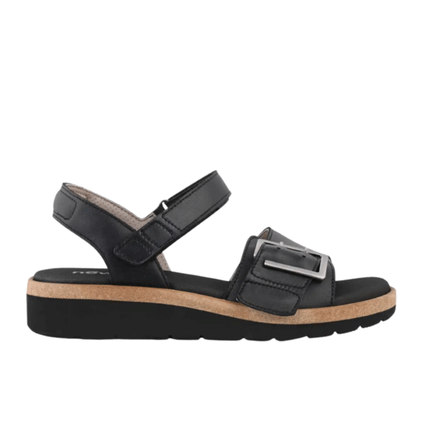 New Feet Sandal Leather Black Women