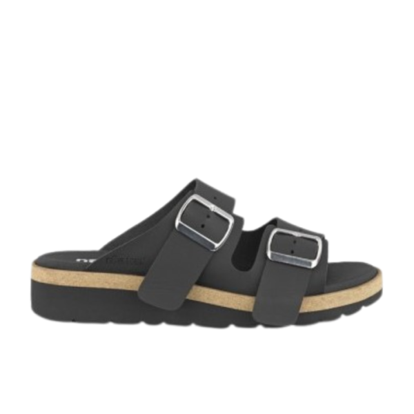 New Feet Slip In Microfiber Black Women