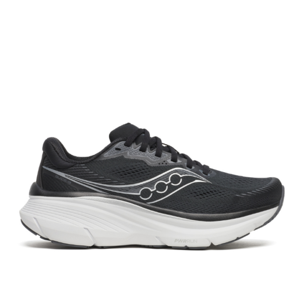 Saucony Guide 19 Medium Black/Silver Women