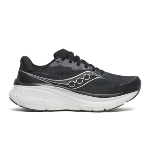 Saucony Guide 19 Medium Black/Silver Men