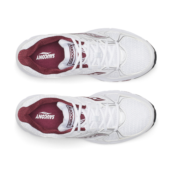 Saucony Ride Millenium White/Maroon Women - Bild 5